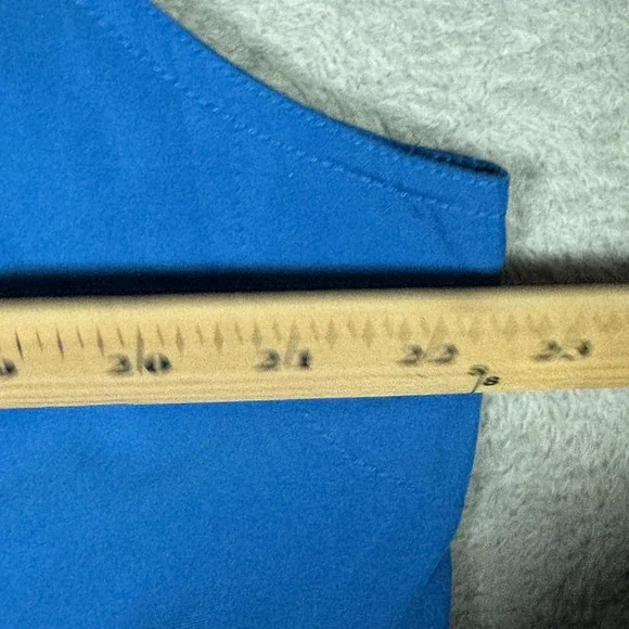 Lauren Ralph Lauren Vest Womens XL Blue Lightweight Utility Full Zip Pockets - Picture 5 of 8